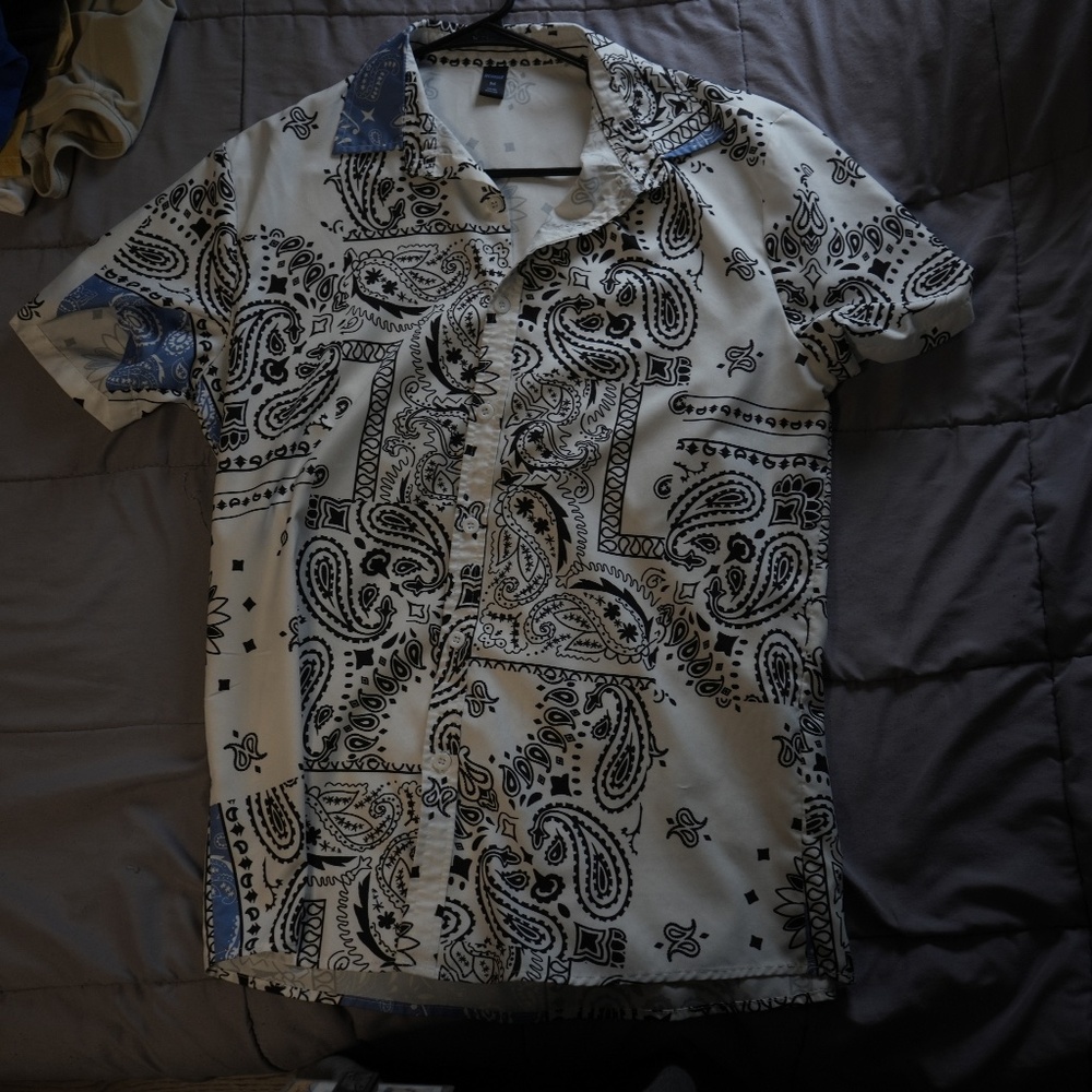 Bandana Button Up